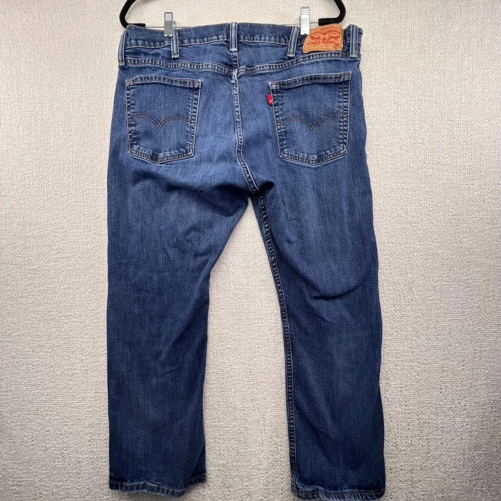 Levi's 559 Relaxed‎ Straight Jeans Mens Dark Wash Denim Pants Size 34x30